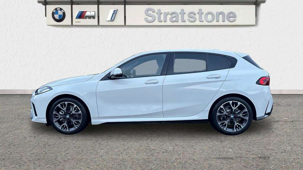 BMW 1 Series 120 M Sport Step 2025 AY75JSU White #4