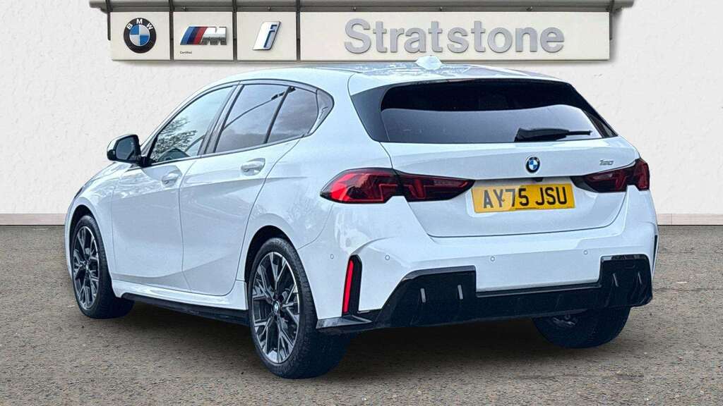 BMW 1 Series 120 M Sport Step 2025 AY75JSU White #2