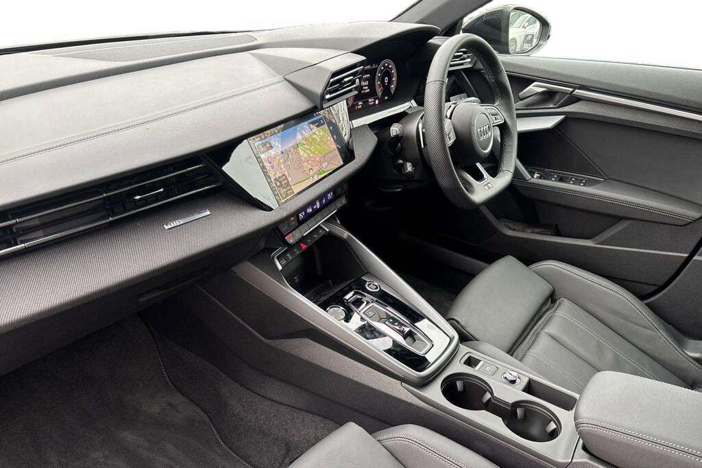 Audi A3 35 Tdi Black Edition S Tronic 2025 VO75YZZ Black #2