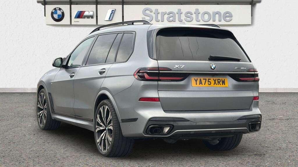 BMW X7 Xdrive40d Mht M Sport Step 2025 YA75XRW Grey #2