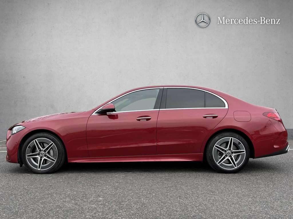 Mercedes-Benz C Class C300e Amg Line Premium 9G-tronic 2024 KM74OXK Red #6