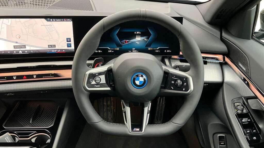 BMW i5 250Kw Edrive40 M Sport 84Kwh 2025 GD75NNM Black #6