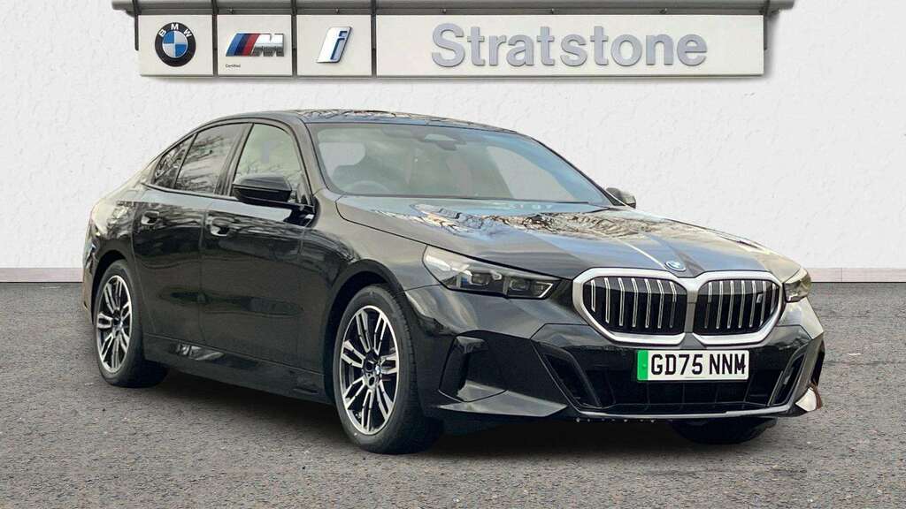 BMW i5 250Kw Edrive40 M Sport 84Kwh 2025 GD75NNM Black