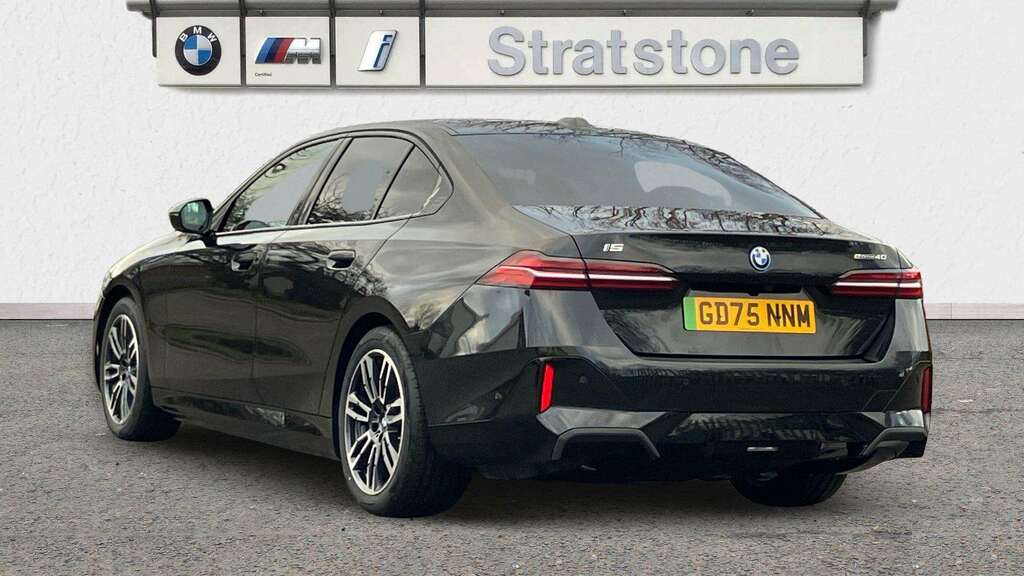 BMW i5 250Kw Edrive40 M Sport 84Kwh 2025 GD75NNM Black #2