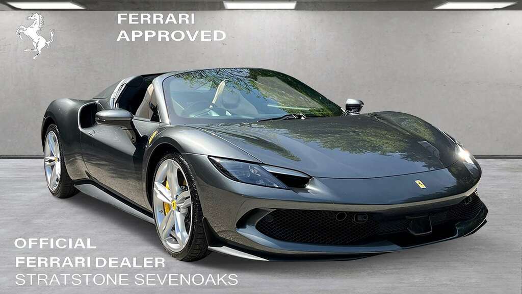 Ferrari 296 Gts 3.0T V6 7.45Kwh Spider F1 Dct Euro 6 Ss 202 Grey