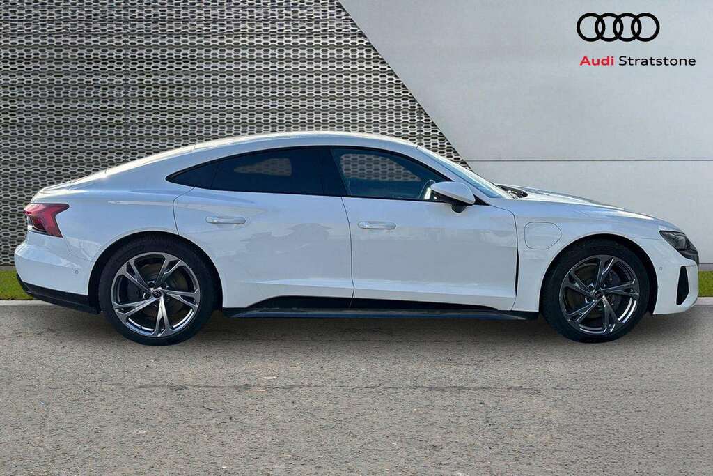 Audi E Tron GT 390Kw Quattro 93Kwh 2022 KM72BWL White #4