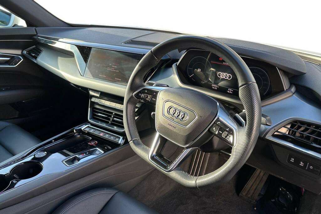 Audi E Tron GT 390Kw Quattro 93Kwh 2022 KM72BWL White #6