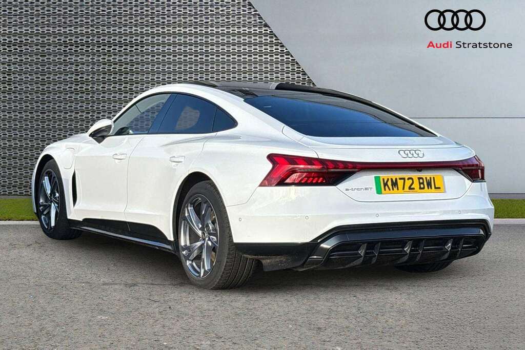 Audi E Tron GT 390Kw Quattro 93Kwh 2022 KM72BWL White #3