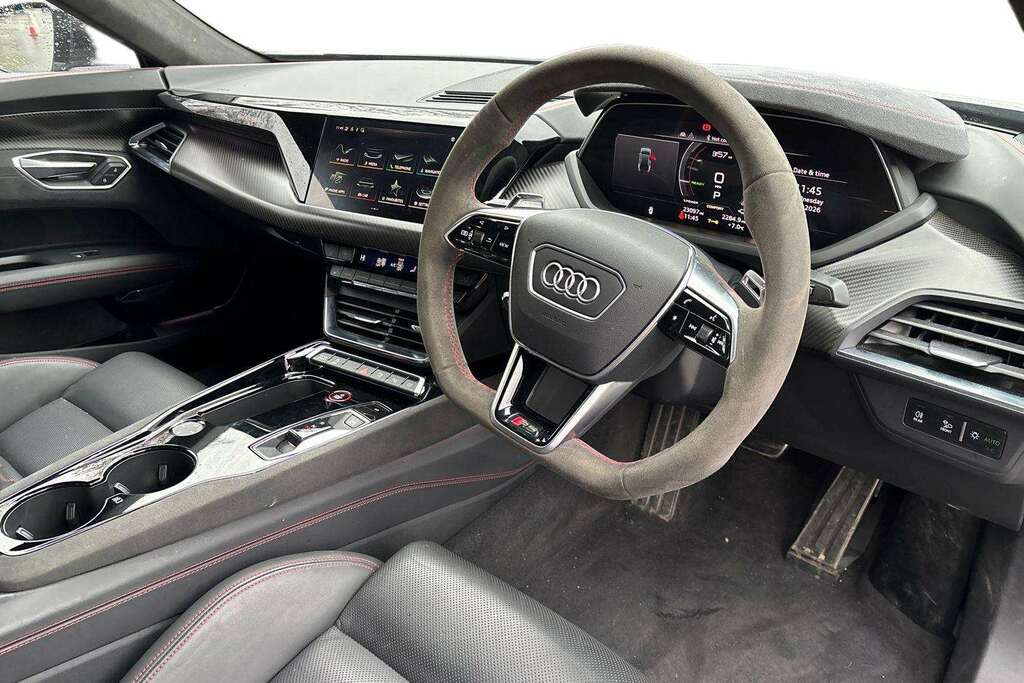 Audi Rs E-Tron Gt 475Kw Quattro 93Kwh Carbon Vorsprung 2021 Silver #6