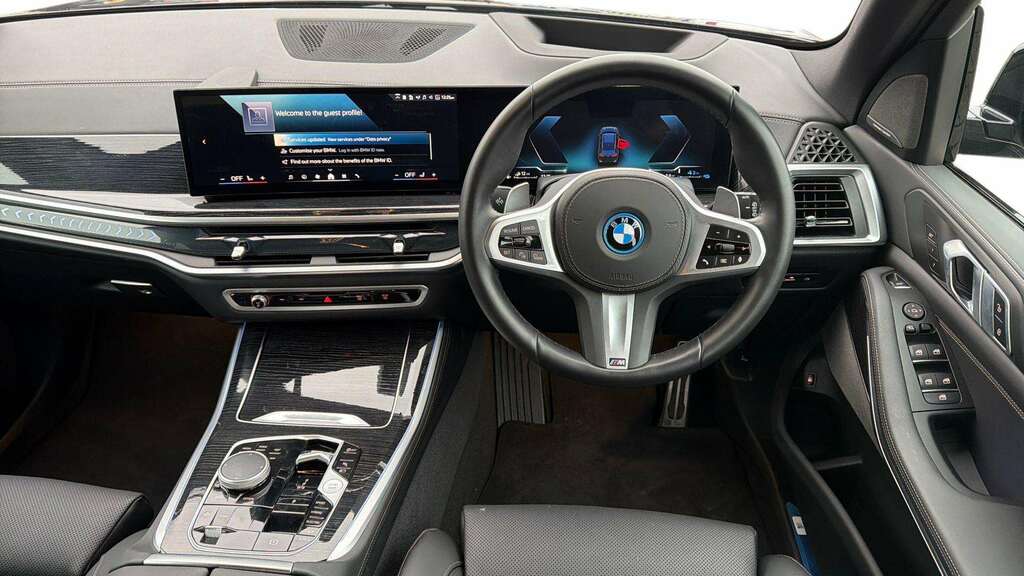 BMW X5 Xdrive50e M Sport 2024 HJ74KVG Black #6