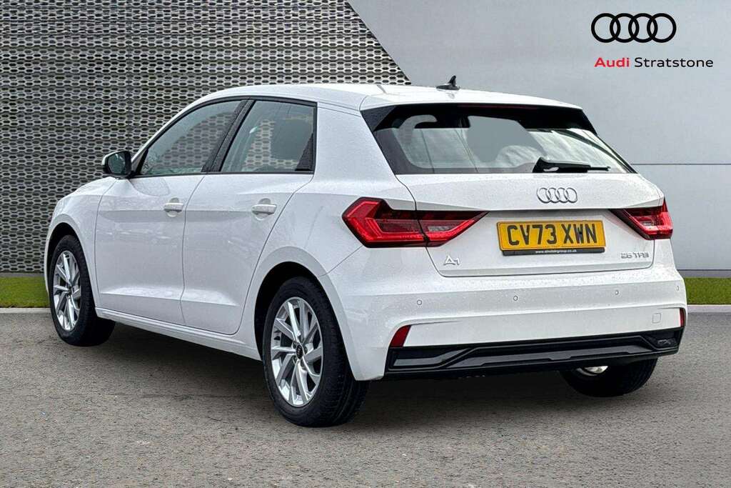 Audi A1 25 Tfsi Sport 2023 CV73XWN White #3