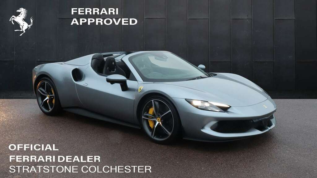 Ferrari 296 Gts 3.0T V6 7.45Kwh Spider F1 Dct Euro 6 Ss 202 Grey