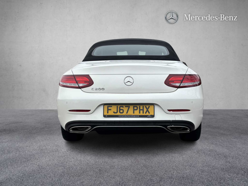 Mercedes-Benz C Class C200 Sport 2017 FJ67PHX White #5