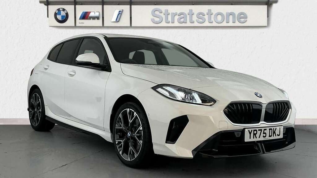BMW 1 Series 120 M Sport Step 2025 White