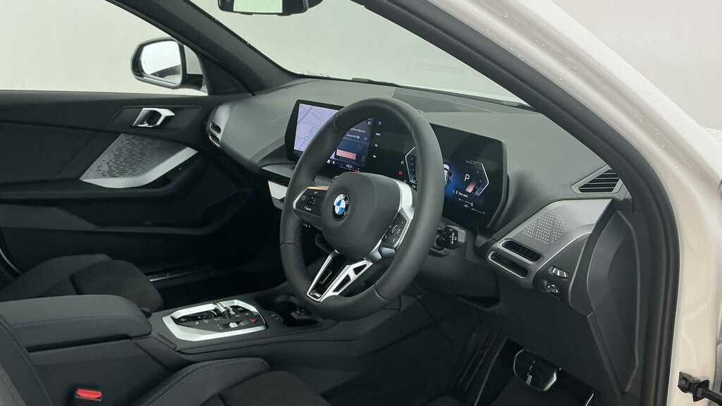 BMW 1 Series 120 M Sport Step 2025 YR75DKJ White #6