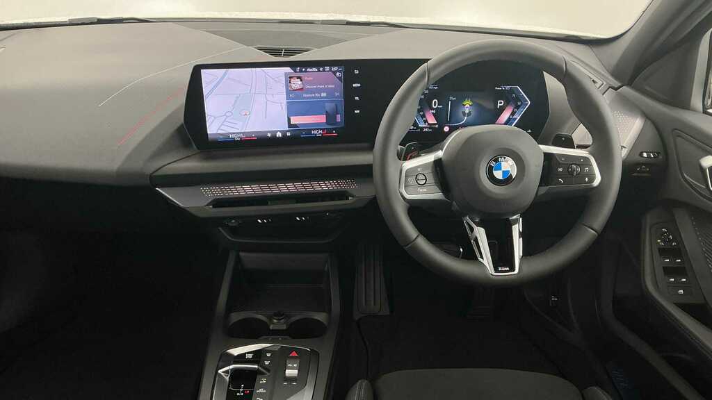 BMW 1 Series 120 M Sport Step 2025 YR75DKJ White #5