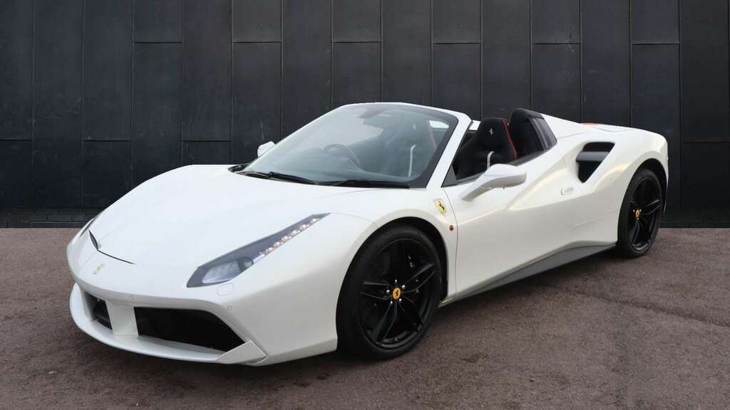 Ferrari 488 3.9T V8 Spider F1 Dct Euro 6 Ss 2018 White #3
