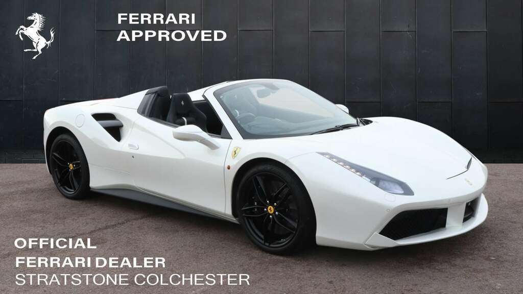 Ferrari 488 3.9T V8 Spider F1 Dct Euro 6 Ss 2018 White