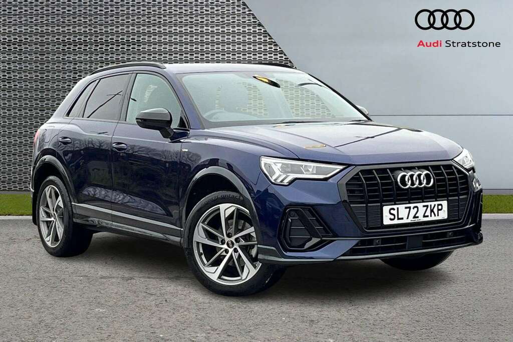 Audi Q3 35 Tfsi Black Edition S Tronic Cs Pack 2022 Blue