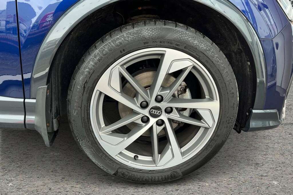 Audi Q3 35 Tfsi Black Edition S Tronic Cs Pack 2022 SL72ZKP Blue #5