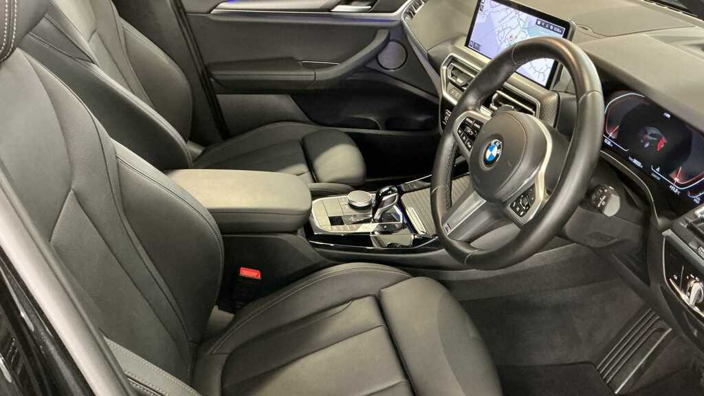 BMW X3 Xdrive20d Mht M Sport Step 2023 FG73MGV Black #4