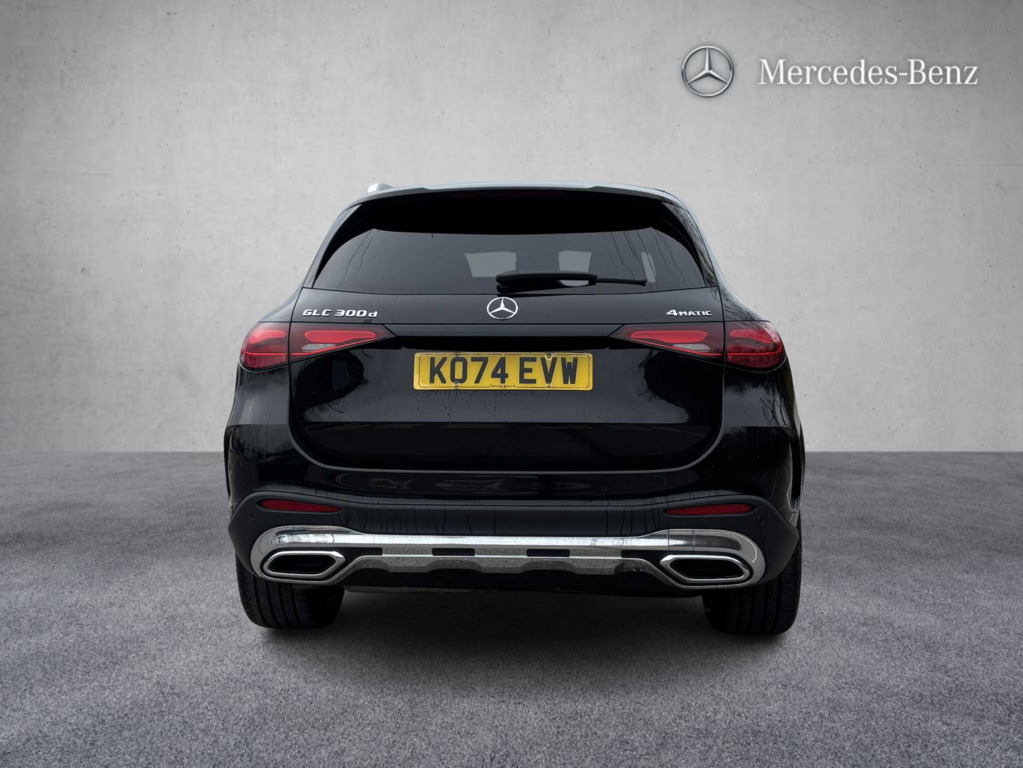 Mercedes-Benz GLC Class 300D 4Matic Amg Line Premium 9G-tronic 2025 KO74EVW Black #6