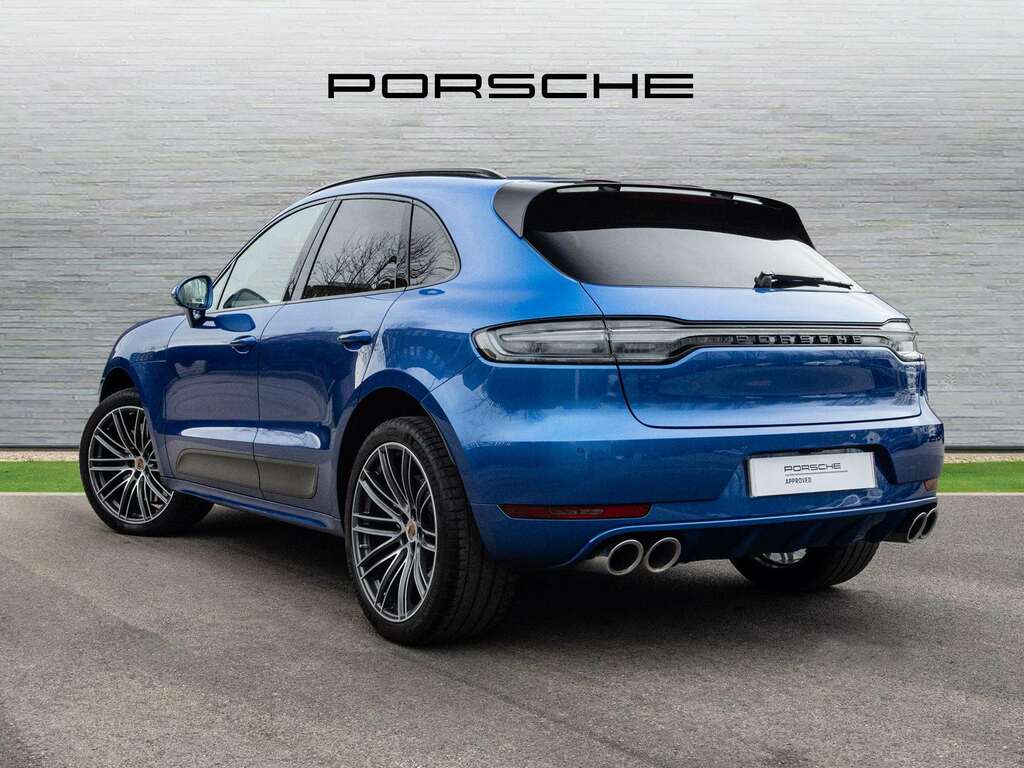 Porsche Macan Turbo S-a 2020 BU20TVZ Blue #4