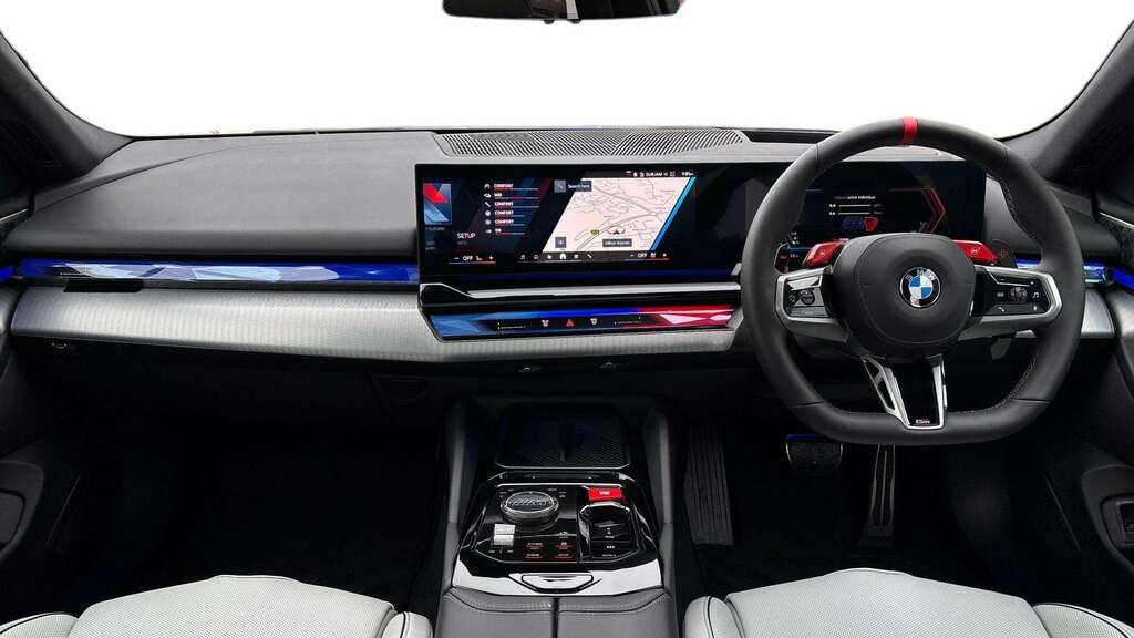 BMW M5 Dct 2025 KM75FXB Blue #5