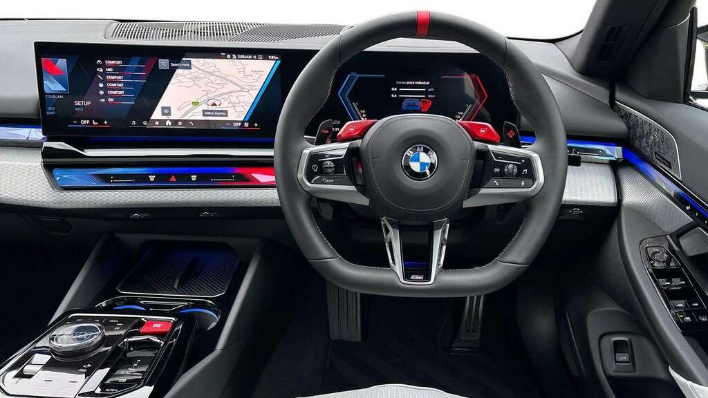 BMW M5 Dct 2025 KM75FXB Blue #6
