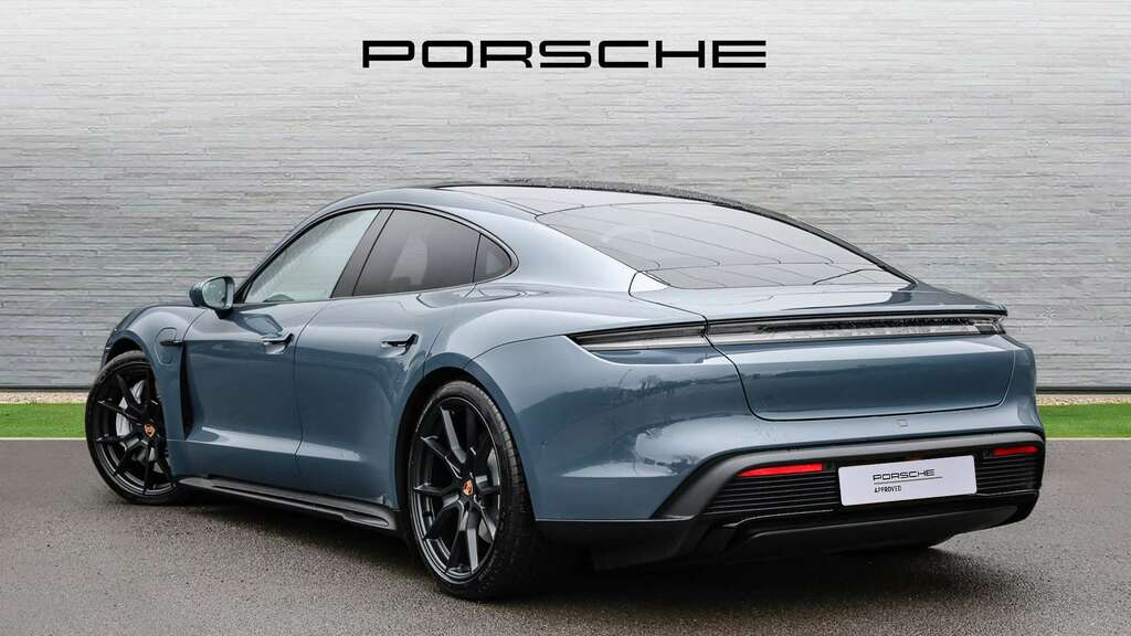 Porsche Taycan Gts 2025 BT75YDC Blue #4