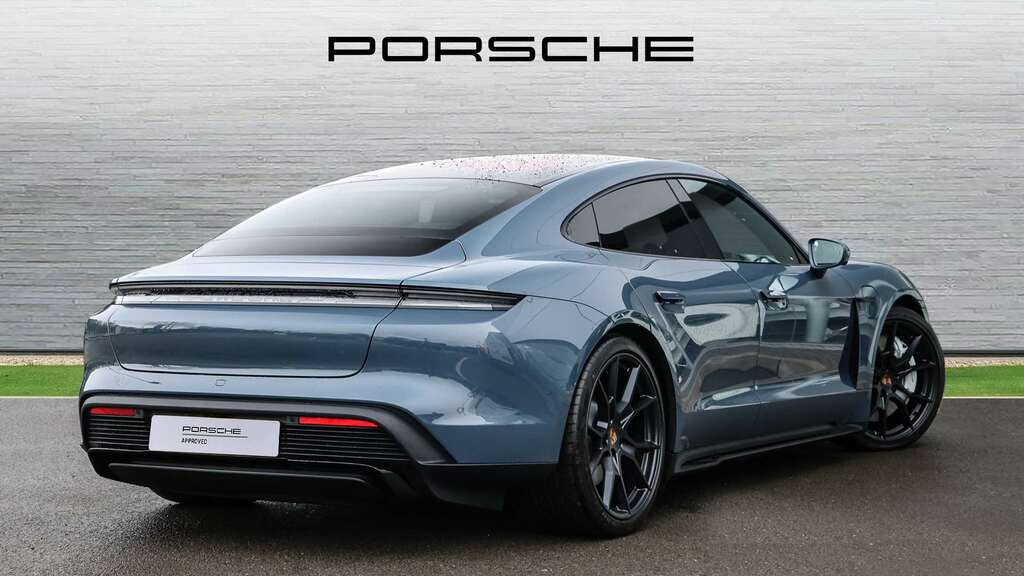 Porsche Taycan Gts 2025 BT75YDC Blue #3