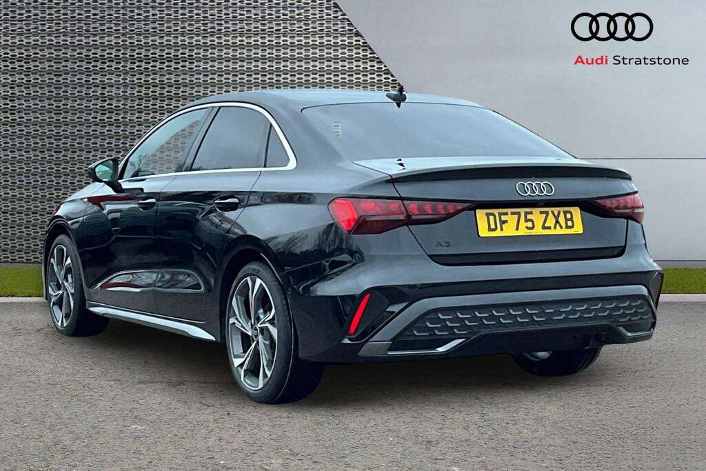 Audi A3 1.5 Tfsi 150 S Line S Tronic 2025 DF75ZXB Black #3