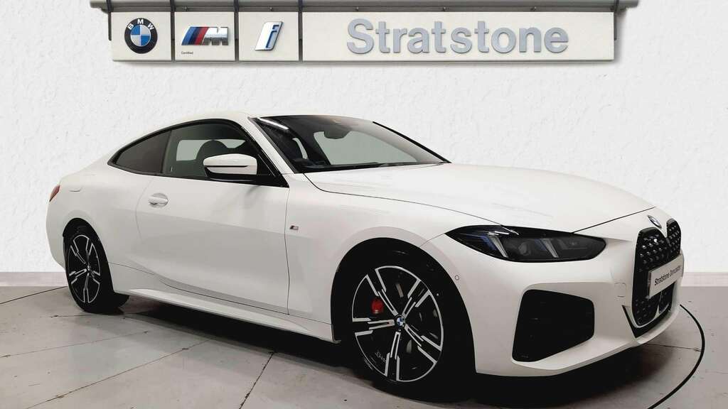 BMW 4 Series 420I M Sport Step 2025 White