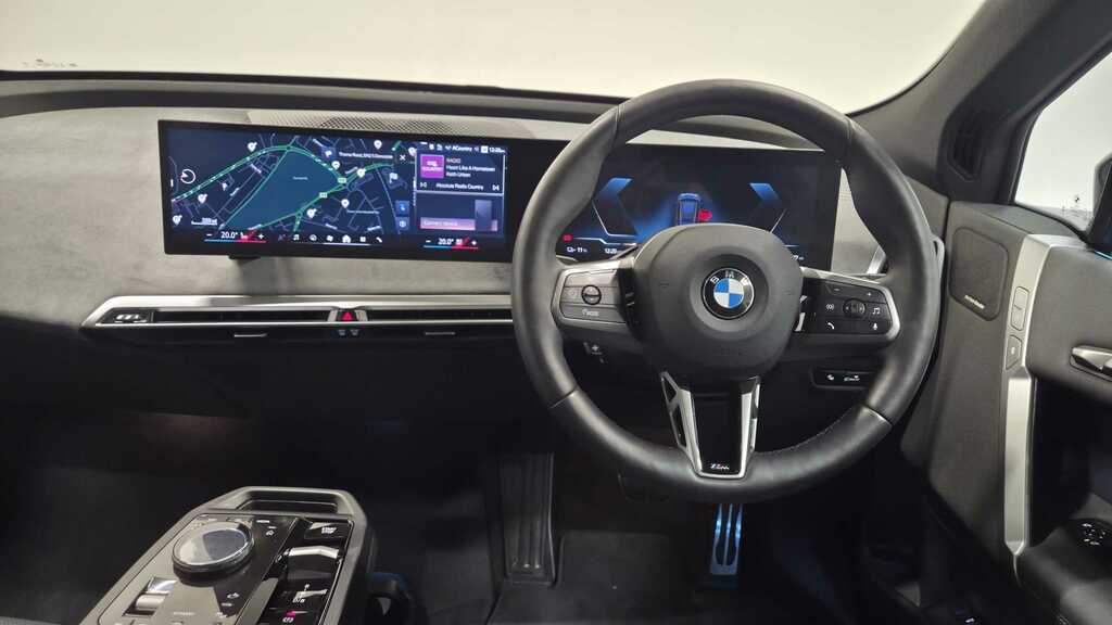BMW iX 300Kw Xdrive45 M Sport 101Kwh 2025 YP75UMJ Black #5