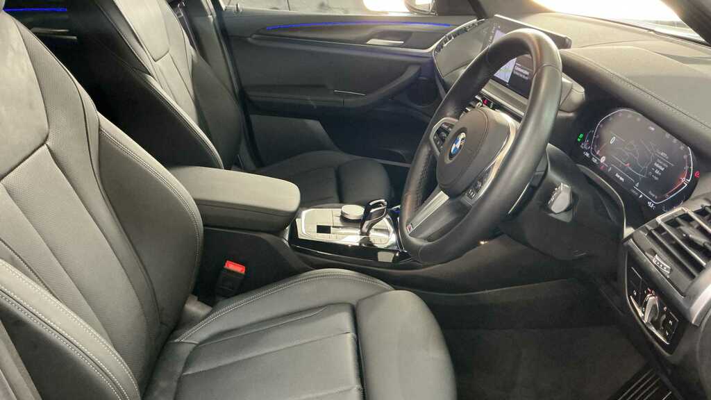 BMW X3 Xdrive30d Mht M Sport 2023 Black #3