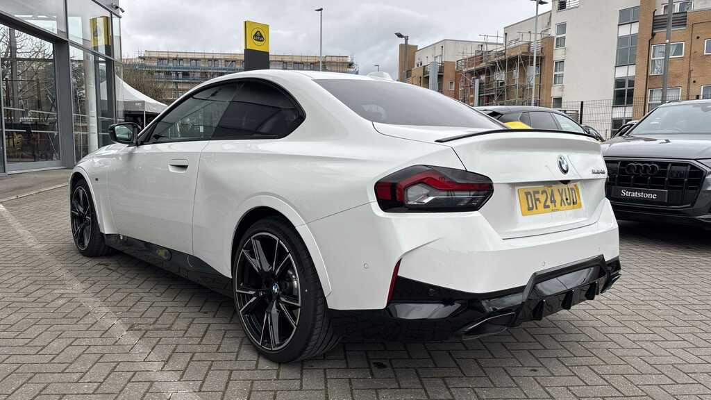 BMW 2 Series M240i Xdrive Step 2024 DF24XUD White #3