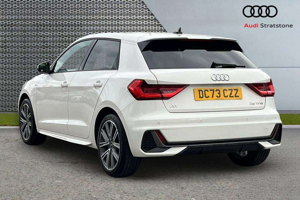 Audi A1 25 Tfsi S Line 2023 DC73CZZ White #3
