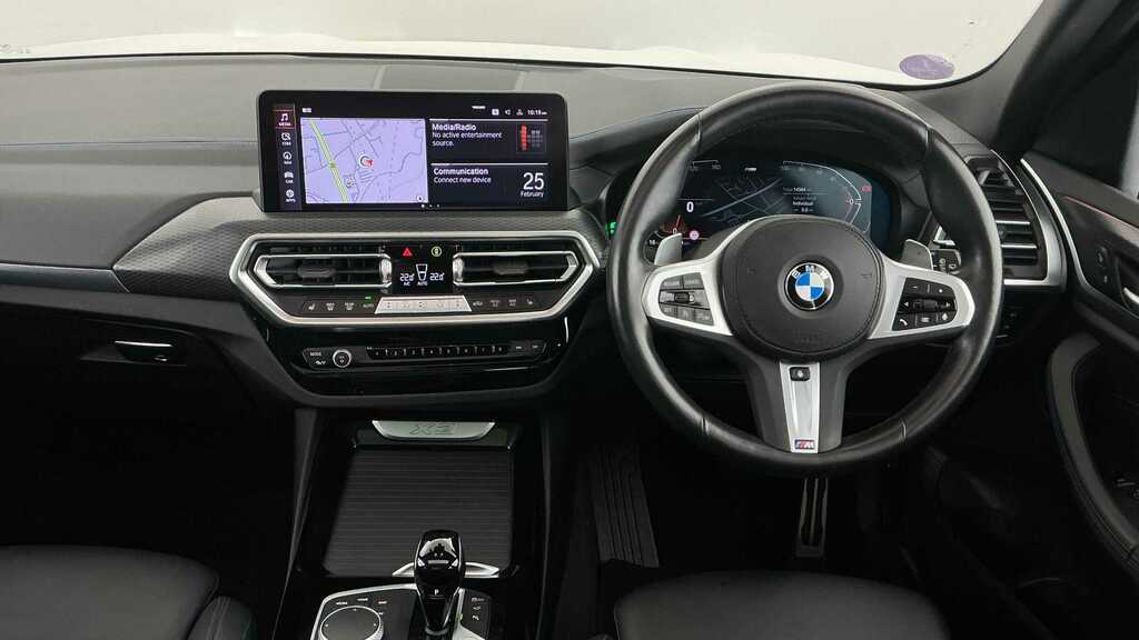 BMW X3 Xdrive20i Mht M Sport Step 2022 White #5