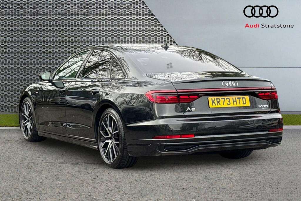 Audi A8 50 Tdi Quattro Black Edition Tiptronic 2023 KR73HTD Grey #3