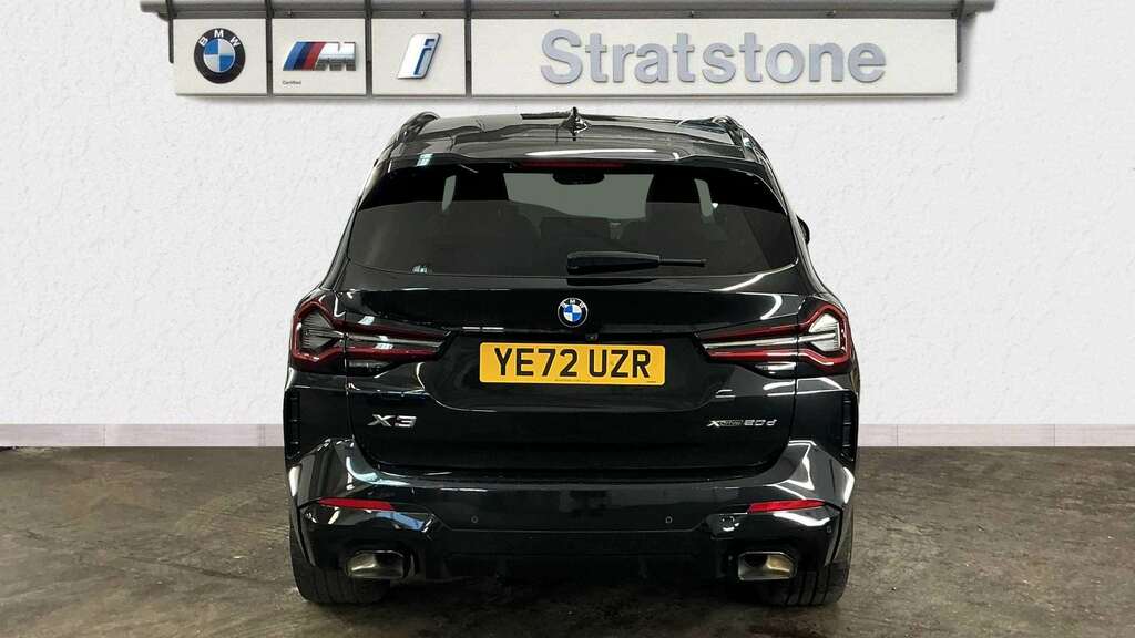 BMW X3 Xdrive20d Mht M Sport Step 2022 YE72UZR Black #4