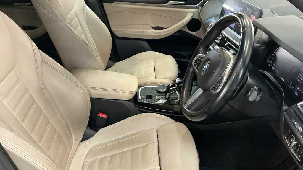 BMW X3 Xdrive20d Mht M Sport Step 2022 YE72UZR Black #3