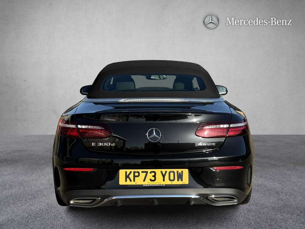 Mercedes-Benz E Class E300d 4Matic Amg Line Premium 9G-tronic 2023 KP73YOW Black #6