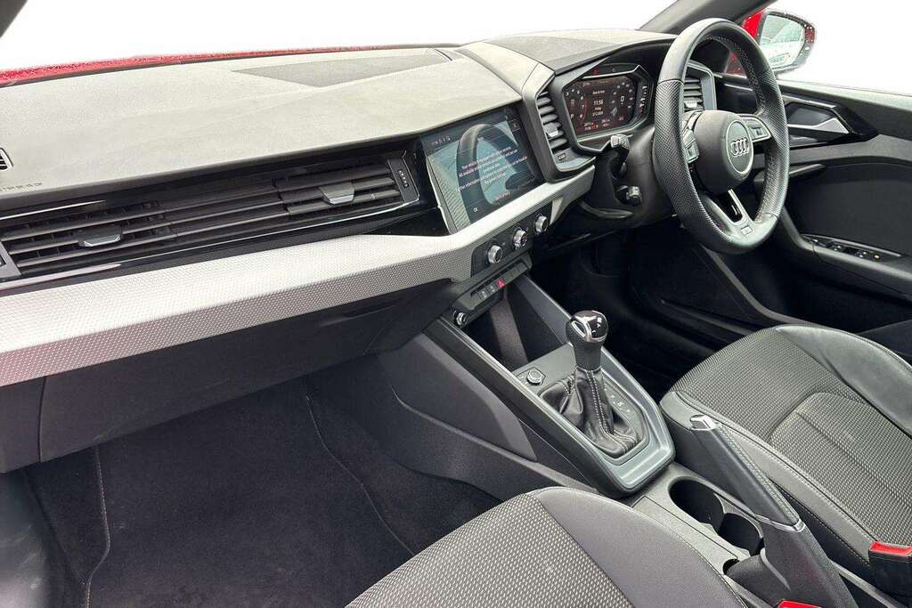 Audi A1 25 Tfsi S Line S Tronic 2022 MV72ZKL Red #2
