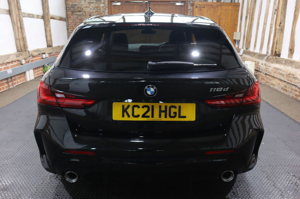 BMW 1 Series 2.0 118D M Sport Lcp Euro 6 S S Black #5