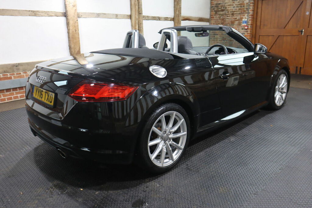 Audi TT 1.8 Tfsi Sport Roadster Euro 6 S S YY16TXO Black #6
