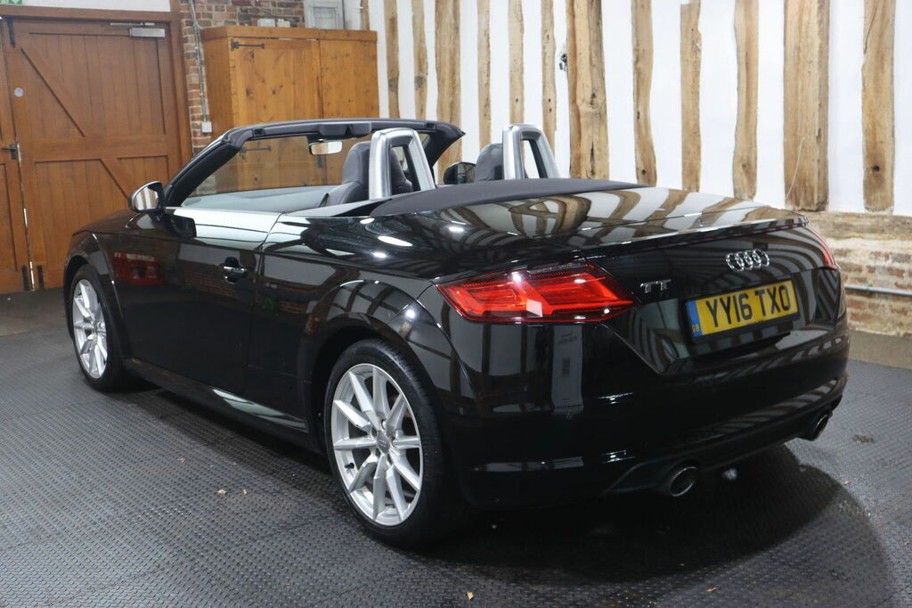 Audi TT 1.8 Tfsi Sport Roadster Euro 6 S S YY16TXO Black #4