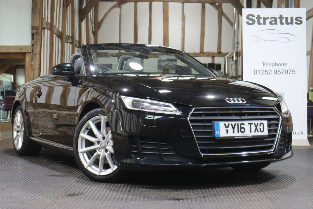 Audi TT 1.8 Tfsi Sport Roadster Euro 6 S S Black