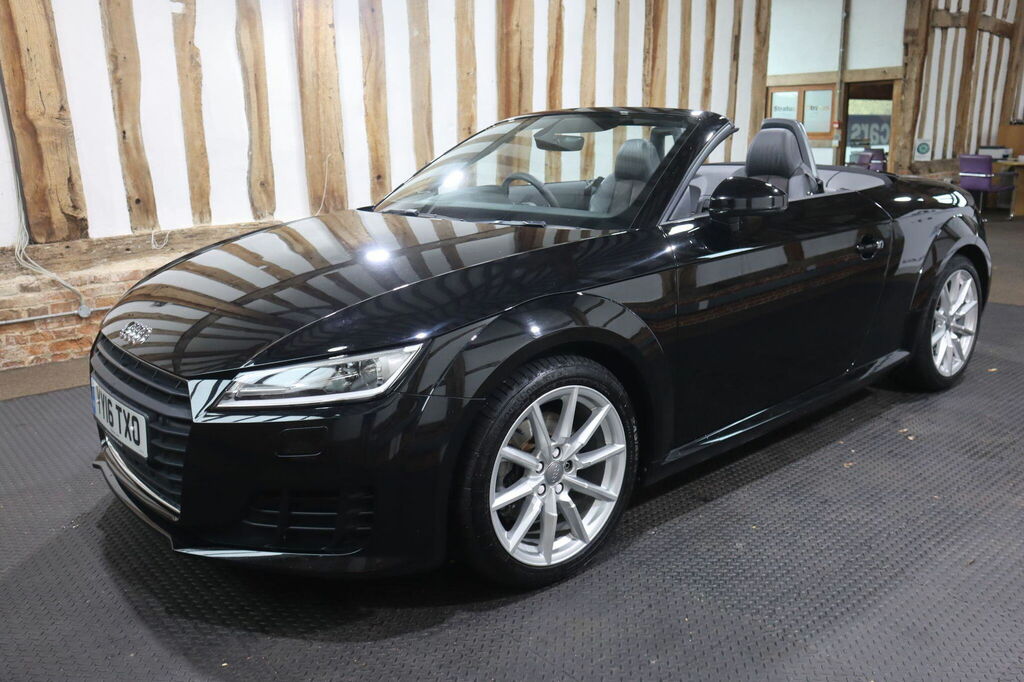 Audi TT 1.8 Tfsi Sport Roadster Euro 6 S S YY16TXO Black #3