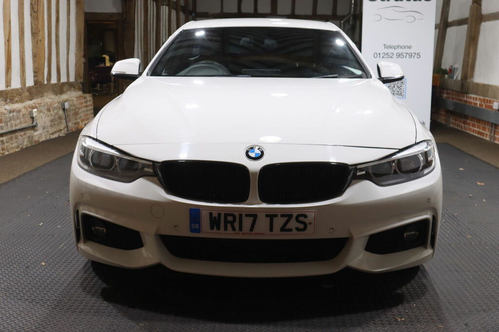 BMW 4 Series Gran Coupe 2.0 420D M Sport Euro 6 S S White #2