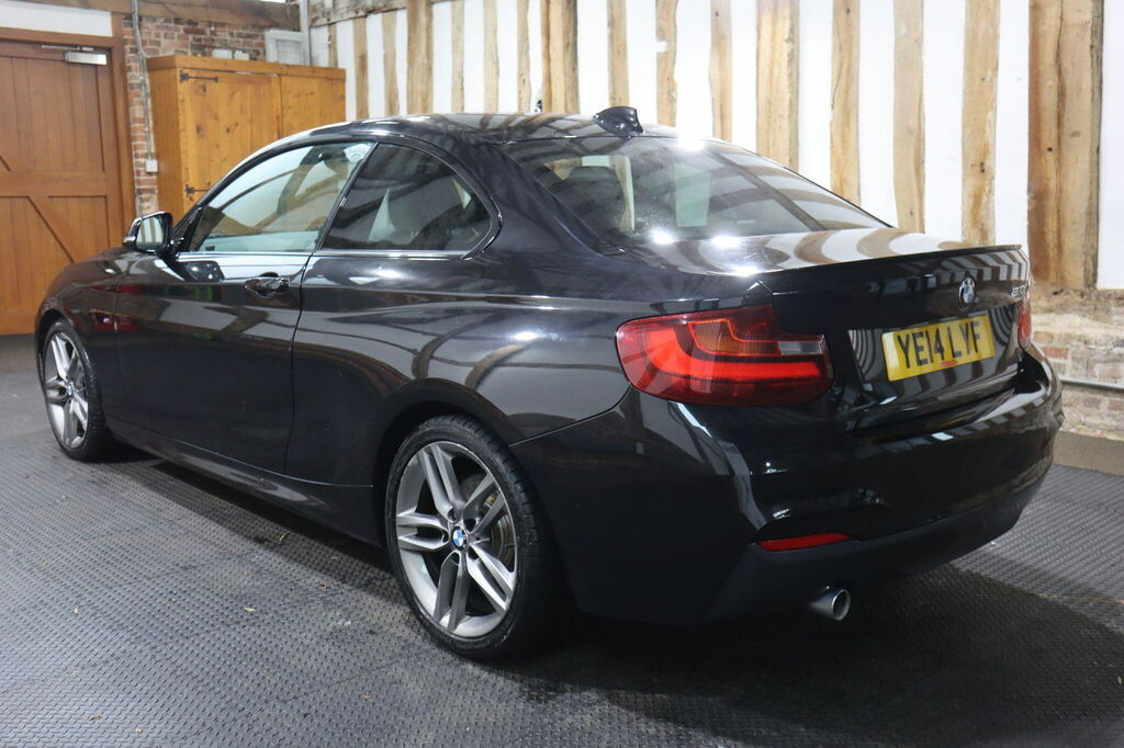 BMW 2 Series 2.0 220D M Sport Euro 6 S S YE14LYF Black #4